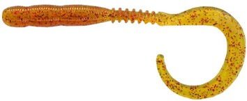 Силікон Reins Curly Curly 566 Motor Oil Red Flake (15 шт/уп.)