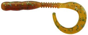 Силікон Reins Curly Curly 565 Motor Oil Green Flake (15 шт/уп.)