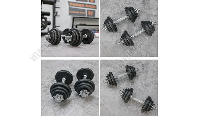 Гантели Newt Home 2x10 кг - дополнительное фото 3