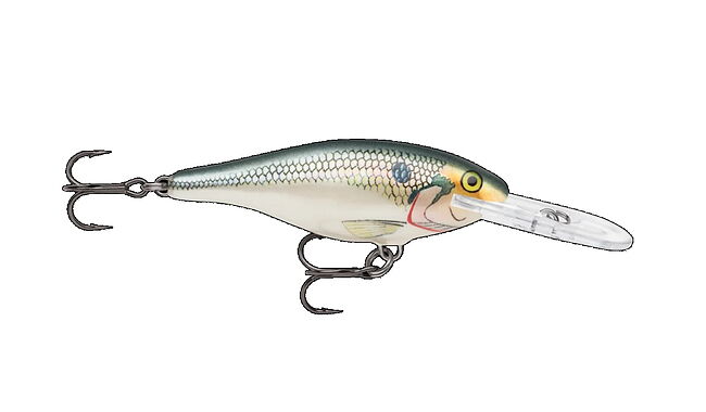 Воблер Rapala Shallow Shad Rap 70 мм 7 г - фото 10