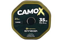 RidgeMonkey Connexion CamoX Stiff Coated Hooklink 20 м 35lb/15,9 кг - фото 1