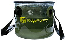 Емкость RidgeMonkey Perspective Collapsible Bucket 10 л - фото 1
