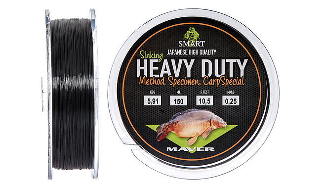 Леска Smart Heavy Duty Sinking 600 м 0,33 мм 9,22 кг - фото 1