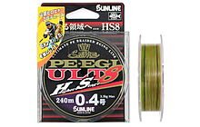 Шнур Sunline PE EGI ULT HS8 180m #0.4/0.104 mm 3.3 kg - дополнительное фото 1