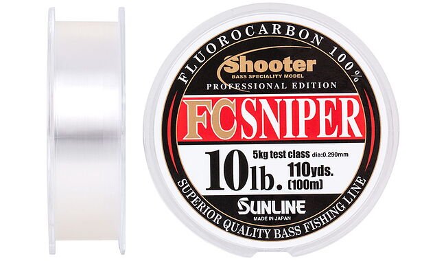 Флюорокарбон Sunline Shooter FC Sniper 100 м 0,290 мм 5 кг - фото 1