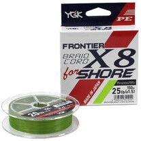 Шнур YGK Frontier Braid Cord X8 150 м #2,0/0,235 мм 30lb/13,5 кг