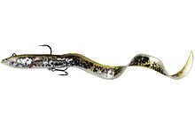 Силікон Savage Gear 4D Real Eel 300mm 80.0g Olive/Pearl PHP - фото 1