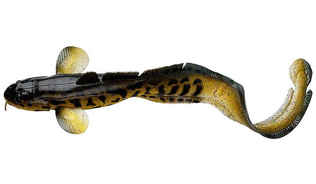 Силікон Savage Gear 3D Burbot FS 250mm 75g 04-Golden Amb - фото 3