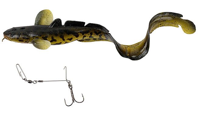 Твистер Savage Gear 3D Burbot FS 250 мм 75 г 1 шт - дополнительное фото 3