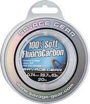 Флюорокарбон Savage Gear Soft Fluorocarbon 20 м 0,74 мм 28,7 кг