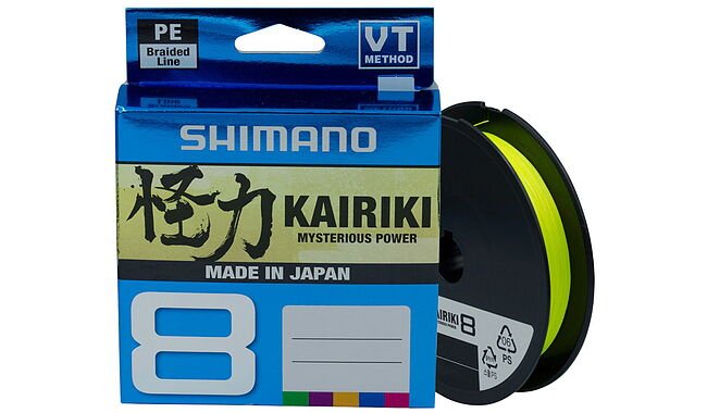Шнур Shimano Kairiki 8 PE 150 м 0,10 мм 6,5 кг - фото 1