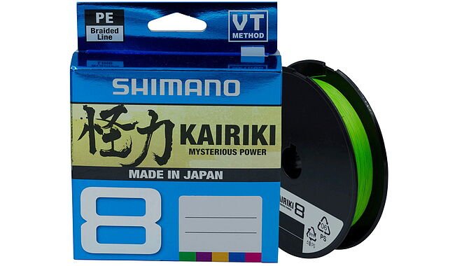 Шнур Shimano Kairiki 8 PE 150 м 0,10 мм 6,5 кг - фото 2