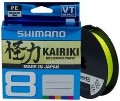 Шнур Shimano Kairiki 8 PE 150 м 0,19 мм 12 кг