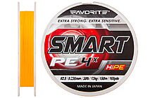 Шнур Favorite Smart PE 4x 150м (оранж.) #2.5/0.256мм 13кг - фото 1