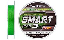 Шнур Favorite Smart PE 3x 150 м #0,2 0,076 мм 1,9 кг - фото 1