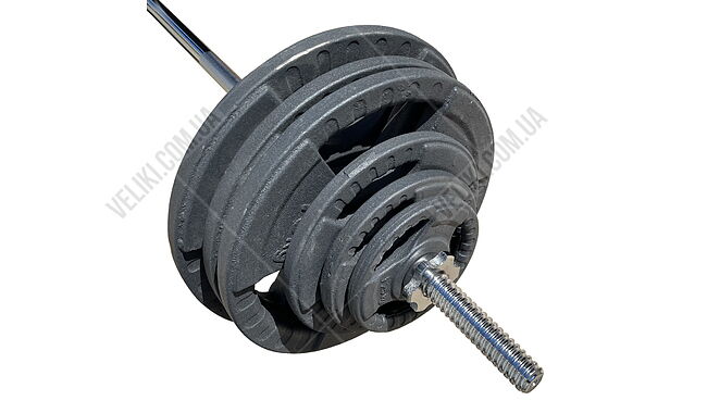 Штанга Newt Home 123 кг - дополнительное фото 3