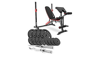 Скамья HS-1095 + Набор Hop-Sport Strong 108 кг