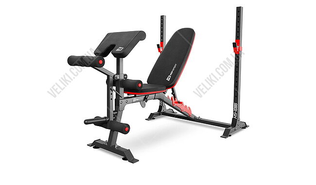 Скамья HS-1095 + Набор Hop-Sport Strong 108 кг - дополнительное фото 5