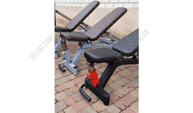 Лавка Black Rock + Стійки Black Rock + Набір RN-Sport 120 кг - дополнительное фото 4