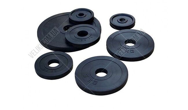 Лавка Black Rock + Стійки Black Rock + Набір RN-Sport 120 кг - дополнительное фото 8