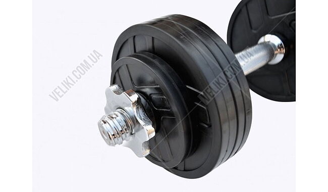 Лавка Black Rock + Стійки Black Rock + Набір RN-Sport 120 кг - дополнительное фото 10