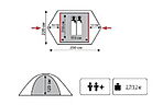 Намет Tramp Lite Tourist 2 - дополнительное фото 1