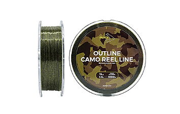 Леска Avid Carp Outline Camo Reel Line 1000 м 0,28 мм 4,5 кг