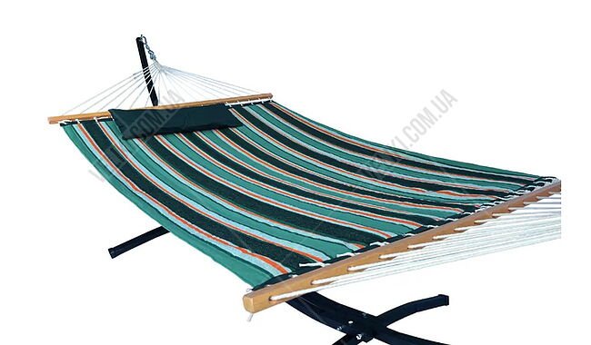 Гамак WCG Siesta XXL з планкою та подушкою - дополнительное фото 1