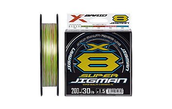 Шнур YGK X-Braid Super Jigman X8 200 м #2 0,235 мм 15,86 кг