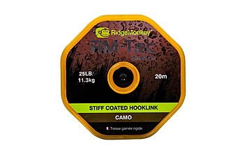 Поводковый материал RidgeMonkey RM-Tec Stiff Coated Hooklink 20 м 35lb