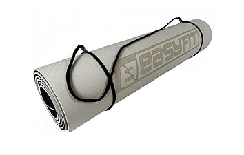 Килимок для фітнесу та йоги EasyFit TPE+TC 6 мм