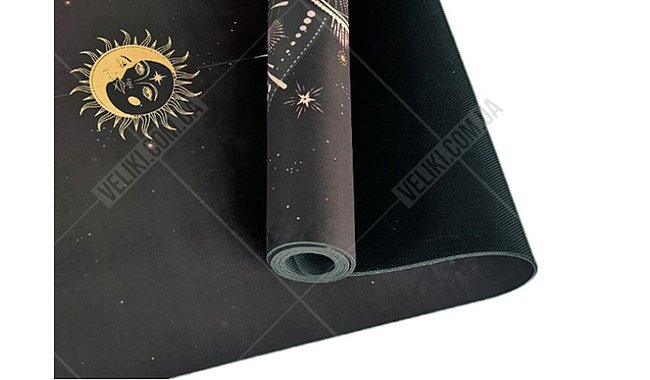 Коврик для йоги EasyFit BlackMoon 3 мм - дополнительное фото 2