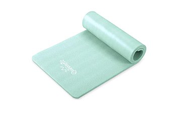 Килимок для фітнесу та йоги Queenfit NBR 15 мм