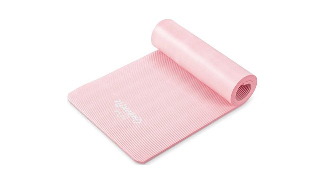Коврик для фитнеса и йоги Queenfit NBR 15 мм - фото 1