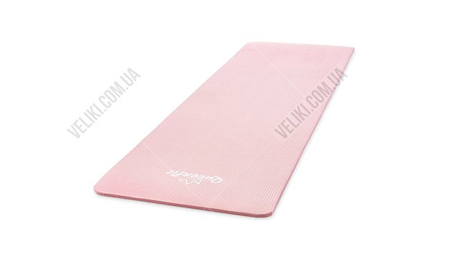 Килимок для фітнесу та йоги Queenfit NBR 15 мм - дополнительное фото 1