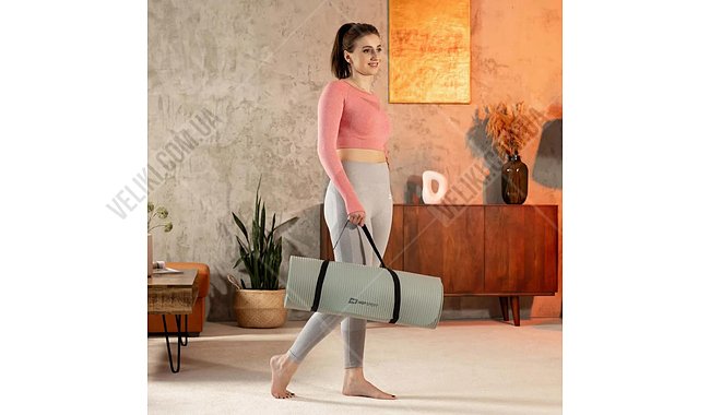 Килимок для йоги Hop-Sport HS-NB010GM 10 мм - дополнительное фото 8