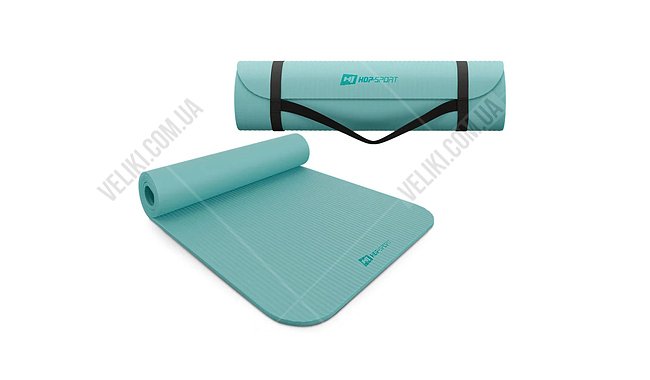 Килимок для йоги Hop-Sport HS-NB015GM 15 мм - дополнительное фото 3