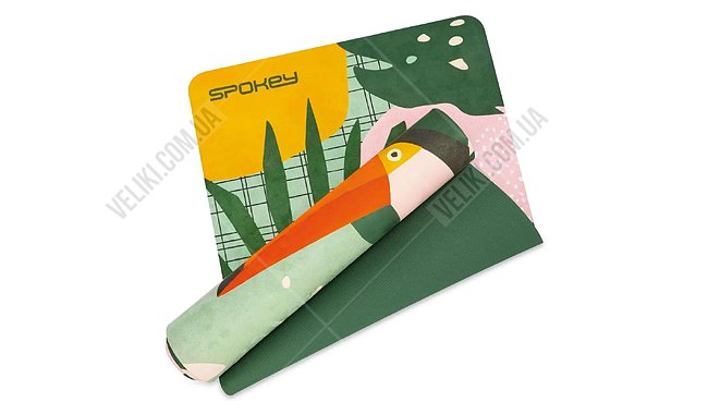 Коврик для йоги Spokey Home Jungle 4 мм - дополнительное фото 1