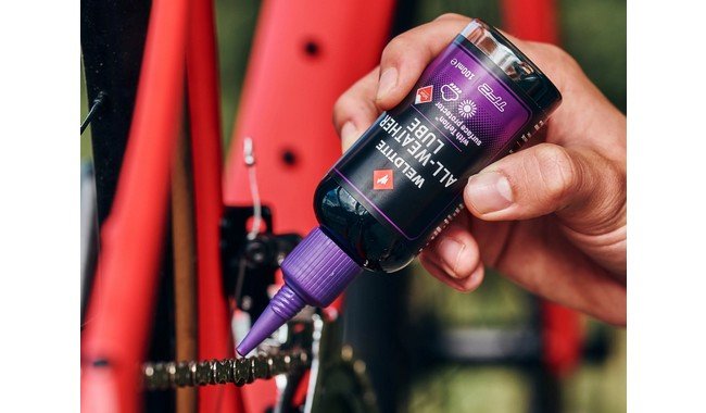 Смазка цепи Weldtite All-Weather with Teflon 100 мл - дополнительное фото 1