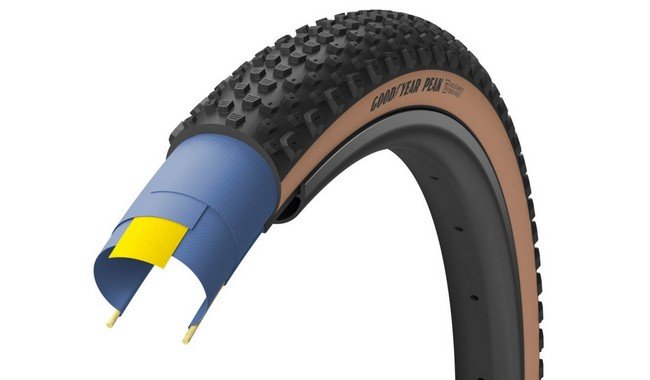 Покрышка Goodyear Peak All-Terrain 700x45C Tubeless Complete - дополнительное фото 1