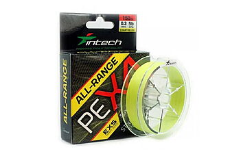 Шнур Intech All-Range PE X-4 150 м #2 10 кг