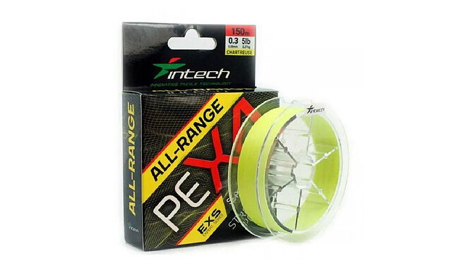 Шнур Intech All-Range PE X-4 150 м #1,5 11,8 кг - фото 1