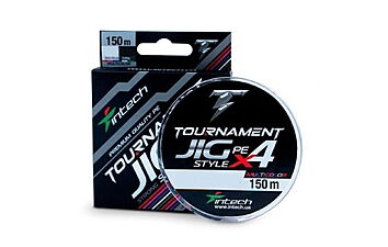 Шнур Intech Tournament Jig Style PE X4 150 м #2 15,88 кг