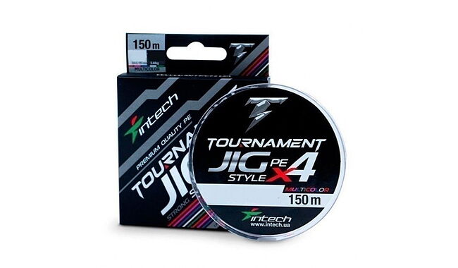 Шнур Intech Tournament Jig Style PE X4 150 м #2 15,88 кг - фото 1