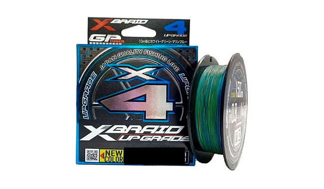 Шнур YGK X-Braid Upgrade 3C X4 150 м #0,4 3,63 кг - фото 1