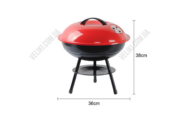 Гриль барбекю WCG угольный - дополнительное фото 1