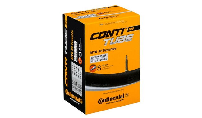 Камера 26" Continental MTB Freeride 57-559->70-559 Presta 42 мм - фото 1
