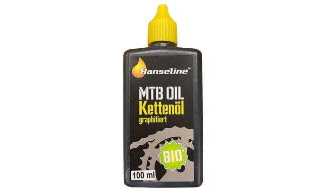 Смазка цепи Hanseline MTB-Oil Graphitier Bio 100 мл - фото 1