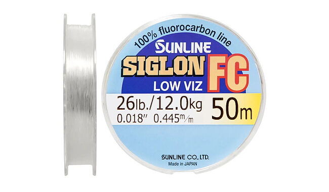 Флюорокарбон Sunline Siglon FC 50 м 0,445 мм 12 кг - фото 1