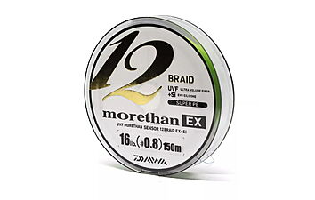 Шнур Daiwa UVF Morethan Sensor 12Braid EX+SI 150 м #1,5 0,205 мм 13,9 кг